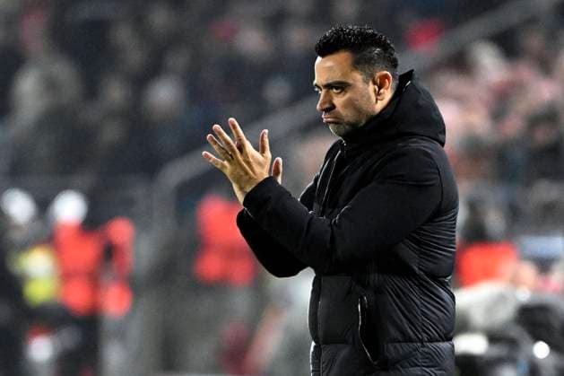 Sport Bilder des Tages Royal Antwerp FC v FC Barcelona, Barca - UEFA Champions League DEURNE, BELGIUM - DECEMBER 13 : Hernandez Xavi head coach of FC Barcelona during the UEFA Champions League group H match between Royal Antwerp FC and FC Barcelona on December 13, 2023 in Deurne, Belgium, 13 12 2023 Deurne Belgium  Copyright: xVincentxKalutx