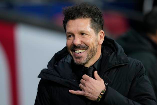 Atletico de Madrid head coach Diego Pablo SimeoneÊduring Atletico de Madrid vs Lazio Champions League match on December 13, 2023 at Civitas Metropolitano Stadium in Madrid, Spain. Photo: Senis Cebolla ALFAQUI Madrid Civitas Metropolitano Stadium Spain Copyright: xSenisxCebollax xALFAQUIx