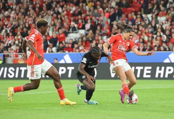Football, Women, CL, Benfica Lisbon - Eintracht Frankfurt