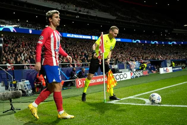 Antoine Griezmann of Atletico de Madrid during Atletico de Madrid vs Lazio Champions League match on December 13, 2023 at Civitas Metropolitano Stadium in Madrid, Spain. Photo: Senis Cebolla ALFAQUI Madrid Civitas Metropolitano Stadium Spain Copyright: xSenisxCebollax xALFAQUIx