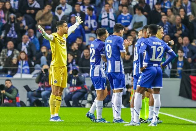 Uefa Champions League, FC Porto vs Shakhtar Donetsk , round 6 of 6 Porto, Portugal, December, 13th, 2023,Uefa Champions League, FC Porto vs Shakhtar Donetsk , round 6 of 6 at the Estadio do Dragao, Diego Costa, playing for FC Porto, photography by @guelbergoes Porto Portugal