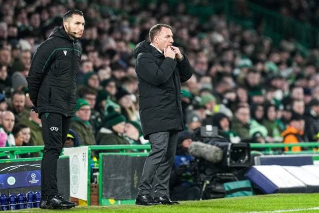 UEFA Champions League: Celtic v Feyenoord Glasgow - Celtic coach Brendan Rodgers during the 6th leg of the UEFA Champions League group stage between Celtic v Feyenoord at Celtic Park on 13 December 2023 in Glasgow, Scotland. Copyright: xYannickxVerhoevenx