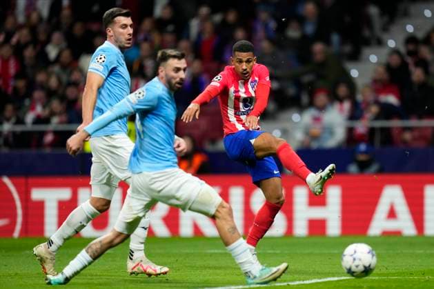 Samuel LinoÊof Atletico de Madrid during Atletico de Madrid vs Lazio Champions League match on December 13, 2023 at Civitas Metropolitano Stadium in Madrid, Spain. Photo: Senis Cebolla ALFAQUI Madrid Civitas Metropolitano Stadium Spain Copyright: xSenisxCebollax xALFAQUIx