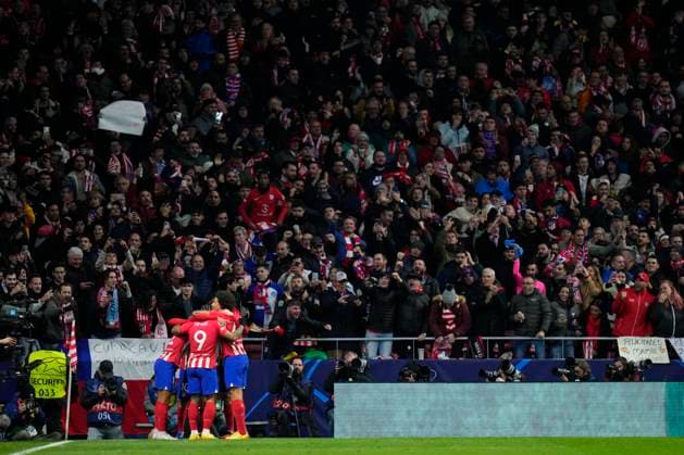 Samuel LinoÊof Atletico de MadridÊgoal during Atletico de Madrid vs Lazio Champions League match on December 13, 2023 at Civitas Metropolitano Stadium in Madrid, Spain. Photo: Senis Cebolla ALFAQUI Madrid Civitas Metropolitano Stadium Spain Copyright: xSenisxCebollax xALFAQUIx