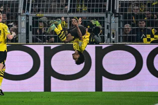 Goal celebration for 1 0 by Karim Adeyemi 27 Borussia Dortmund , Borussia Dortmund vs Paris Saint Germain, Football, Champions League, Group stage, 13 12 2023 Dortmund Nordrhein Westfalen Germany Copyright: xkolbert-press MarcxNiemeyerx