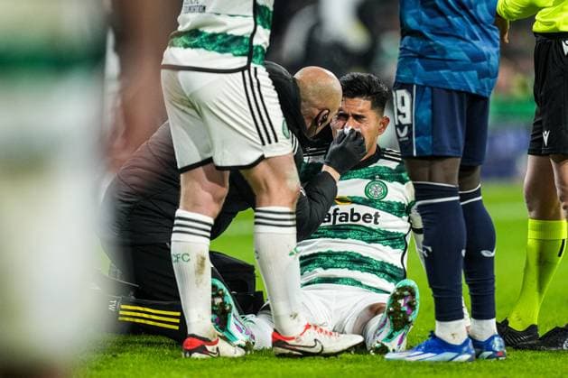 UEFA Champions League: Celtic v Feyenoord Glasgow - Luis Palma of Celtic during the 6th leg of the UEFA Champions League group stage between Celtic v Feyenoord at Celtic Park on 13 December 2023 in Glasgow, Scotland. Copyright: xYannickxVerhoevenx