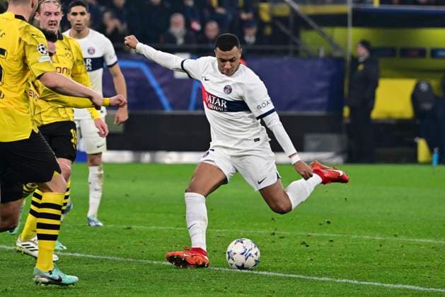 Kylian Mbappe 7 Paris Saint Germain , Borussia Dortmund vs Paris Saint Germain, Football, Champions League, Group stage, 13 12 2023 Dortmund Nordrhein Westfalen Germany Copyright: xkolbert-press MarcxNiemeyerx