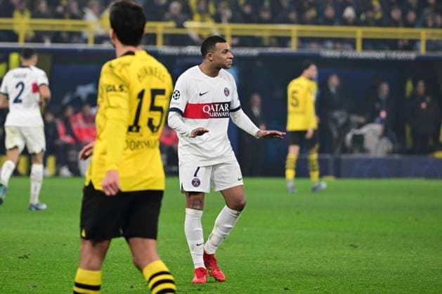 Kylian Mbappe 7 Paris Saint Germain , Borussia Dortmund vs Paris Saint Germain, Football, Champions League, Group stage, 13 12 2023 Dortmund Nordrhein Westfalen Germany Copyright: xkolbert-press MarcxNiemeyerx