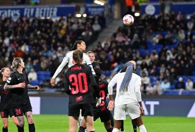 Wendie Renard (lyon) FOOTBALL: Olympique Lyonnais FÂŽminines vs SK Brann - Ligue des Champions FÂŽminine - 13 12 2023 FredericChambert Panoramic 