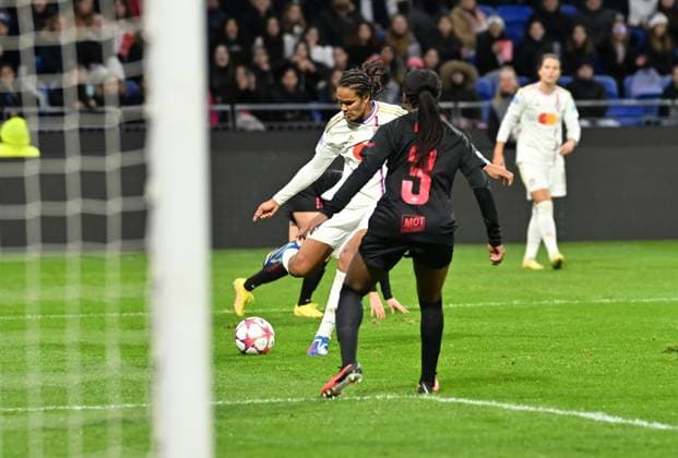 Wendie Renard (lyon) FOOTBALL: Olympique Lyonnais FÃ minines vs SK Brann - Ligue des Champions FÃ minine - 13 12 2023 FredericChambert Panoramic 