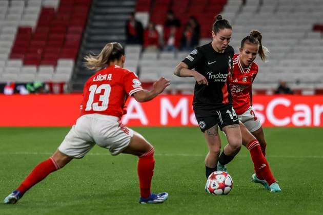 Lisbon, Portugal, Dec 14th 2023: Geraldine Reuteler in action during the game -Benfica vs Eintracht Frankfurt in UEFA Women s Champions League at Estadio da Luz in Lisbon - 13 12 23- Joao Bravo - SPP (Joao Bravo SPP) Copyright: xJoaoxBravox xSPPx spp-en-JoBrSp-joao__13Dec2023_JOABravo-1564