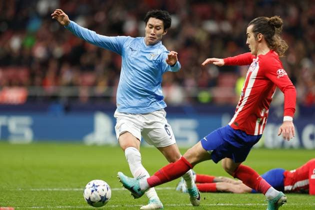 Daichi Kamada (Lazio), DECEMBER 13, 2023 - Football Soccer : UEFA Champions League group stage Matchday 6 Group E match between Club Atletico de Madrid 2-0 SS Lazio at the Estadio Metropolitano in Madrid, Spain. Noxthirdxpartyxsales  (238354974)