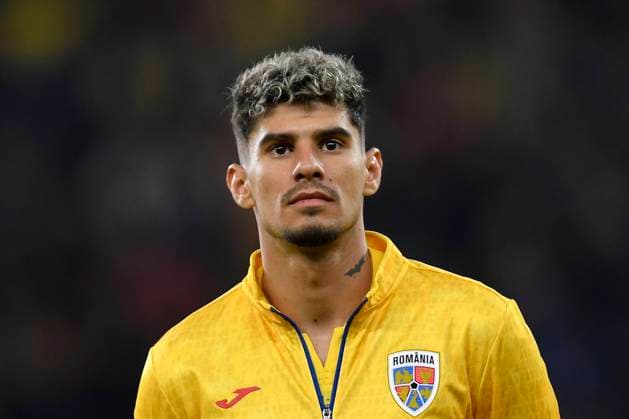 Romania V Switzerland - UEFA EURO, EM, Europameisterschaft,Fussball 2024 European Qualifiers Florinel Coman in action during the UEFA EURO 2024 European Qualifiers match between Romania and Switzerland at Arena Nationala in Bucharest, Romania, on November 21, 2023. Bucharest Romania  Copyright: xAlexxNicodimx originalFilename:nicodim-romaniav231121_npoda.jpg