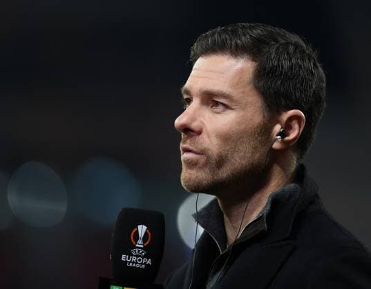 14 12 2023, Leverkusen, Germany, BayARENA, Bayer Leverkusen vs Molde FK UEFA Europa League 2023 2024 Group H, Coach Xabier Xabi Alonso Bayer 04 Leverkusen looks on Photo Ralf Treese Leverkusen BayARENA North Rhine Westphalia Germany 521_LEVMOL20231214_004 Treese-521