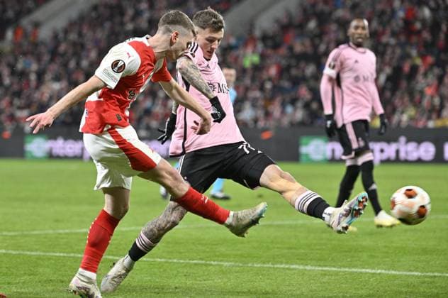 Football, EL, Slavia Prague - Servette Geneva