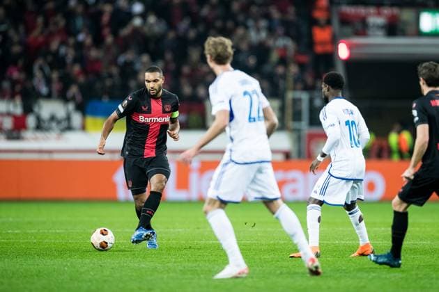 UEFA Europa League Bayer 04 Leverkusen Molde FK 14 12 2023 Jonathan Tah Bayer 04 Leverkusen, 4 UEFA Europa League Matchday 6 Bayer 04 Leverkusen 1Molde FK, BayArena Leverkusen on 14 12 2023 DFL REGULATIONS PROHIBIT ANY USE OF PHOTOGRAPHS AS IMAGE SEQUENCES AND OR QUASI VIDEO Copyright: xBEAUTIFULxSPORTS Wunderlx