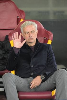 IPP20231214 Football - soccer: UEFA Europa League 2023 2024, A.S. Roma - FC Sheriff Tiraspol, Jose Mourinho allenatore della Roma (Verwendung nur in Deutschland - GERMANY ONLY) *** IPP20231214 Football soccer UEFA Europa League 2023 2024, A S Roma FC Sheriff Tiraspol, Jose Mourinho allenatore della Roma Use only in Germany GERMANY ONLY 