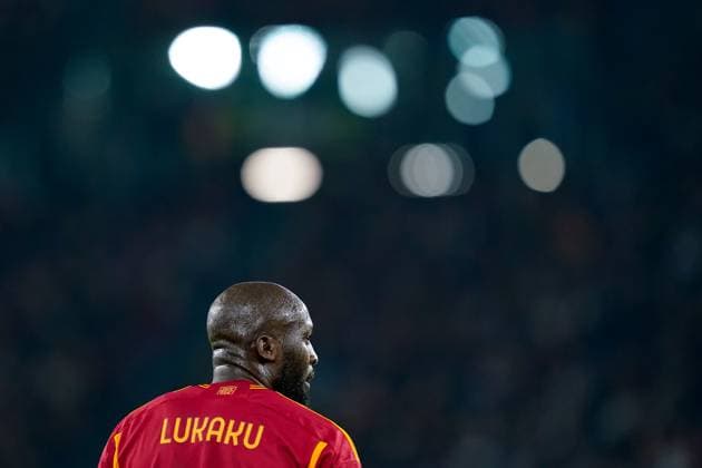 AS Roma v FC Sheriff - UEFA Europa League Romelu Lukaku of AS Roma looks on during the UEFA Europa League Group G match between AS Roma and FC Sheriff at Stadio Olimpico on December 14, 2023 in Rome, Italy. Rome Stadio Olimpico Rome Italy Copyright: xGiuseppexMaffiax UEL_Roma-Sheriff_GM141223_LIA8053