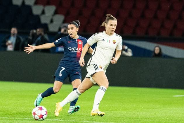 Football, Women, CL, Paris Saint Germain - AS Roma