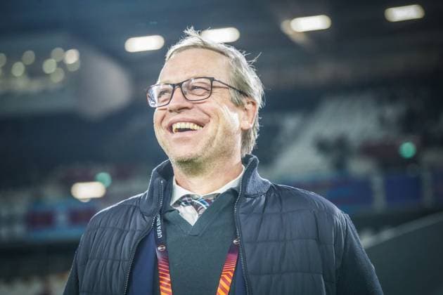 West Ham United SC Freiburg Football UEFA Europa League 2023 2024, Matchday 6, West Ham United SC Freiburg, London Stadium SC Sports Director Klemens Hartenbach