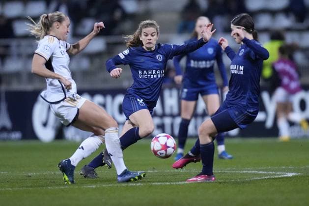 Daphne Corboz (8) (Paris FC) Football Feminin : Paris FC -Real Madrid GlennGervot Panoramic 