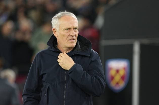 SC Freiburg manager Christian Streich before the UEFA Europa League match between West Ham United and SC Freiburg at the London Stadium, Queen Elizabeth Olympic Park , London, England on 14 December 2023. Copyright: xJoshuaxSmithx 39250042