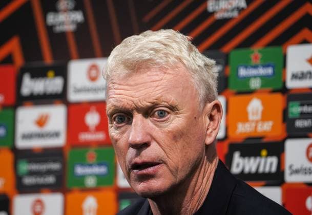 West Ham United SC Freiburg Football UEFA Europa League 2023 2024, Matchday 6, West Ham United SC Freiburg, London Stadium West Ham coach David Moyes