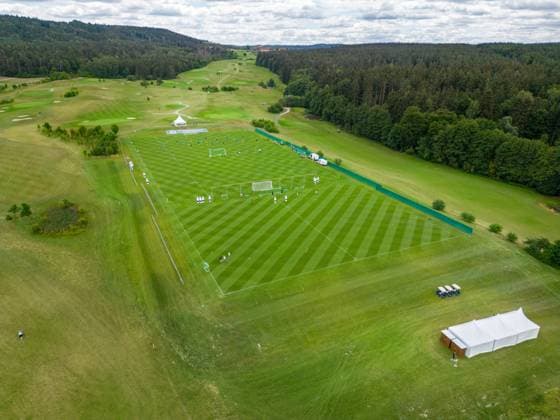 Football Euro 2024 DFB mens national team trains ahead of EURO 2024 in Thuringia The German national football team is preparing for Euro 2024 on the training pitches at the Spa and Golf Resort Weimarer Land 12 07 2022 Photo Stefan Eberhardt medien partner net via DFB DFB mens national team trains ahead of EURO 2024 in Thuringia