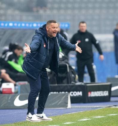 Soccer, Men, Season 2023 2024, 2 Bundesliga 17 Matchday , Hertha BSC VfL Osnabrück, Coach Pal Dardai Hertha BSC , 16 12 2023, Copyright: xSebastianxRäppold MatthiasxKochx