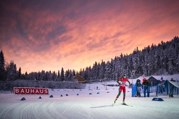 Bilder des Jahres 2023, Sport 12 Dezember Sport Themen der Woche KW50 Sport Bilder des Tages 231216 Selma Johansson, Strömnäs GIF Skidklubb under prologen inför skidloppet över 1,2 kilometer sprint dam i Bauhaus Cup den 16 december 2023 i Boden. *** 231216 Selma Johansson, Strömnäs GIF Skidklubb during the prologue for the 1.2 kilometer sprint womens ski race in the Bauhaus Cup on December 16, 2023 in Boden.  Copyright: SIMONxELIASSON BB231216SE128