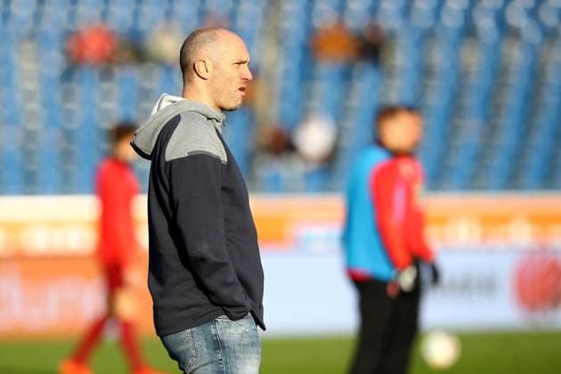 17 12 2023, xtgx, Soccer 2 Bundesliga, Eintracht Braunschweig 1 FC Kaiserslautern emspor, v l Coach Daniel Scherning Eintracht Braunschweig DFL DFB REGULATIONS PROHIBIT ANY USE OF PHOTOGRAPHS as IMAGE SEQUENCES and or QUASI VIDEO Braunschweig