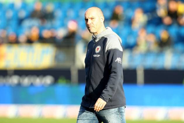 17 12 2023, xtgx, Soccer 2 Bundesliga, Eintracht Braunschweig 1 FC Kaiserslautern emspor, v l Coach Daniel Scherning Eintracht Braunschweig DFL DFB REGULATIONS PROHIBIT ANY USE OF PHOTOGRAPHS as IMAGE SEQUENCES and or QUASI VIDEO Braunschweig
