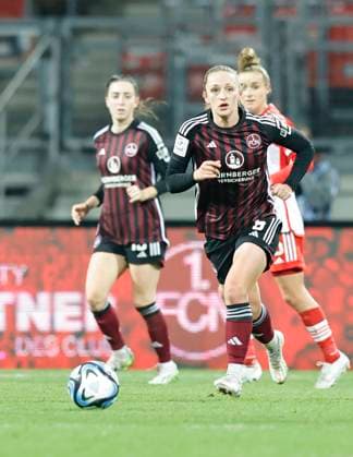 17 12 2023 Soccer Season 2023 2024 1 Women Soccer Bundesliga 10 Matchday 1 FC Nuremberg FCN Club FC Bayern Munich FCB Sportfoto Zink DaMa xdaxmax Alina Mailbeck 5, 1 FC Nuremberg FCN Cropped single image