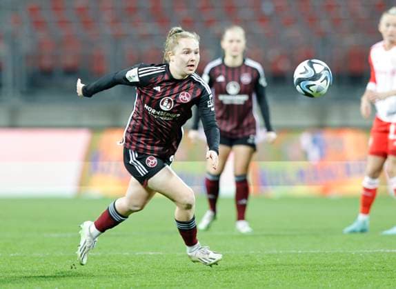 17 12 2023 Soccer Season 2023 2024 1 Women Soccer Bundesliga 10 Matchday 1 FC Nuremberg FCN Club FC Bayern Munich FCB Sportfoto Zink DaMa xdaxmax Madeleine Steck 28, 1 FC Nuremberg FCN Cropped single image