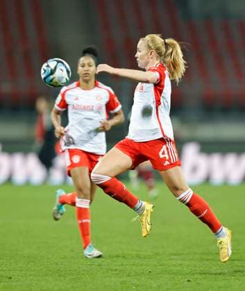 17 12 2023 Soccer Season 2023 2024 1 Women Soccer Bundesliga 10 Matchday 1 FC Nuremberg FCN Club FC Bayern Munich FCB Sportfoto Zink DaMa xdaxmax Glodis Perla Viggosdottir 4, FC Bayern Munich FCB Cropped single image