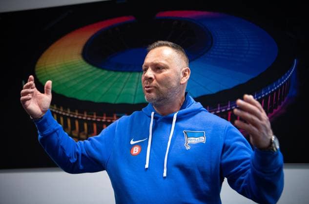 Football, Men, Season 2023 24, 2 Bundesliga, Hertha BSC, Training, Media round with coach Pal Dardai Hertha BSC , 18 12 2023, Copyright: xSebastianxRäppold MatthiasxKochx