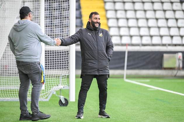 GÖTEBORG, SWEDEN 20231219 Häckens coach Mak Lind during Tuesdays training session ahead of Wednesdays Europa League soccer match between BK Häcken and Chelsea FC GÖTEBORG SVERIGE x9200x  Copyright: xBjörnxLarssonxRosvall TTx INFÖR CHAMPIONS LEAGUE HÄCKEN-CHELSEA