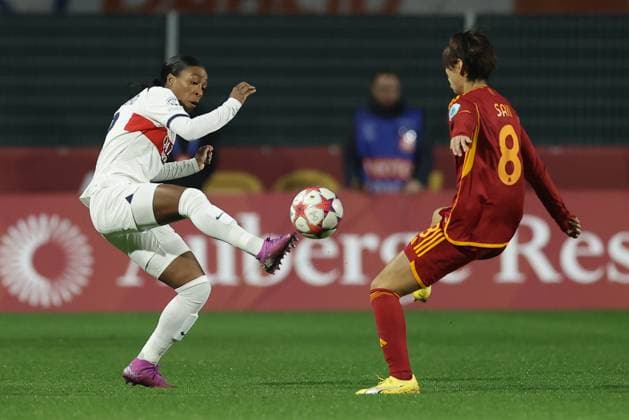Football, Women, CL, AS Roma - Paris St. Germain