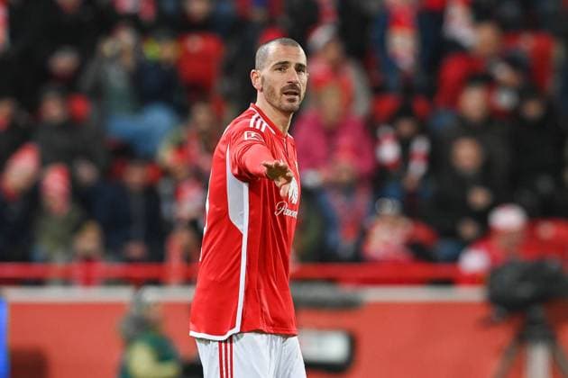 Football, Men, Season 2023 2024, 1 Bundesliga 16 Matchday , 1 FC Union Berlin 1 FC Köln, Leonardo Bonucci 1 FC Union Berlin , 20 12 2023, Copyright: xMatthiasxKochx