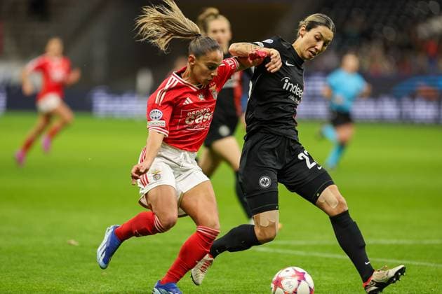 Football, Women, CL, Eintracht Frankfurt - Benfica Lisbon