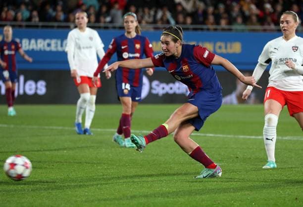 Football, Women, CL, FC Barcelona - FC Rosengard