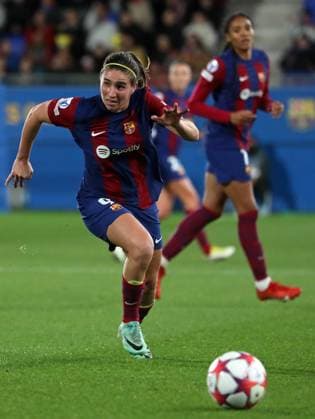 FC Barcelona, Barca v FC Rosengard: Group A - UEFA Women s Champions League 2023 24 Mariona Caldentey is playing in the match between FC Barcelona and FC Rosengard for week 4 of the UEFA Women s Champions League at the Johan Cruyff Stadium in Barcelona, Spain, on December 21, 2023. Barcelona Spain  Copyright: xUrbanandsportx originalFilename:urbanandsport-fcbarcel231221_npzAv.jpg