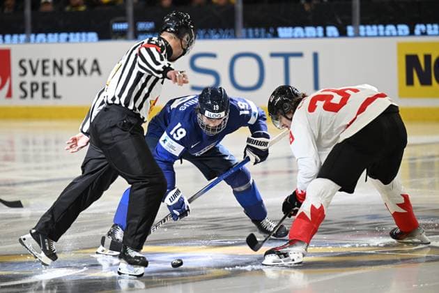 Ice Hockey, Junior World Championship, Finland - Canada