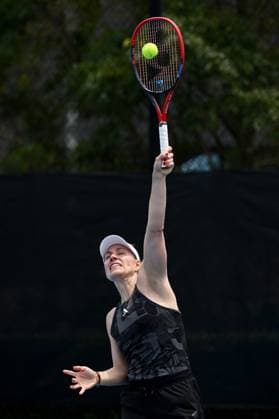 TENNIS UNITED CUP PRACTICE SYDNEY, Agelique Kerber of Germany during a practice session ahead of the 2024 United Cup tennis tournament, at Sydney Olympic Park Tennis Centre in Sydney, Wednesday, December 27, 2023. ( NO ARCHIVING, EDITORIAL USE ONLY, NO USE IN BOOKS WITHOUT CONSENT SYDNEY NSW AUSTRALIA  Copyright: xDANxHIMBRECHTSx 20231227001882334238