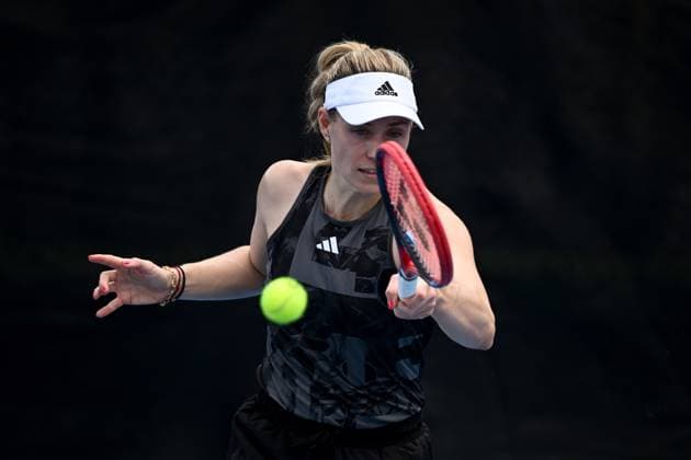 TENNIS UNITED CUP PRACTICE SYDNEY, Agelique Kerber of Germany during a practice session ahead of the 2024 United Cup tennis tournament, at Sydney Olympic Park Tennis Centre in Sydney, Wednesday, December 27, 2023. ( NO ARCHIVING, EDITORIAL USE ONLY, NO USE IN BOOKS WITHOUT CONSENT SYDNEY NSW AUSTRALIA  Copyright: xDANxHIMBRECHTSx 20231227001882335054