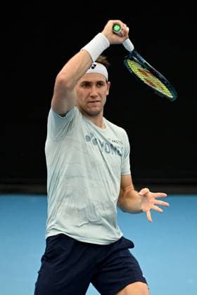 TENNIS UNITED CUP PRACTICE SYDNEY, Casper Ruud of Norway during a practice session ahead of the 2024 United Cup tennis tournament, at Sydney Olympic Park Tennis Centre in Sydney, Wednesday, December 27, 2023. ( NO ARCHIVING, EDITORIAL USE ONLY, NO USE IN BOOKS WITHOUT CONSENT SYDNEY NSW AUSTRALIA  Copyright: xDANxHIMBRECHTSx 20231227001882336972