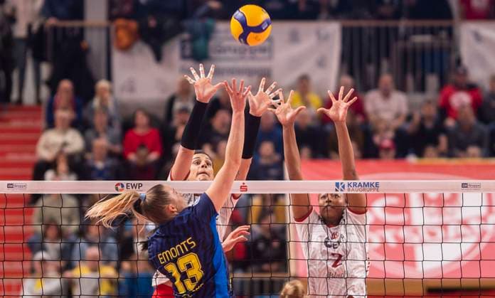 Volleyball, VBL, Women, SC Potsdam - SSC Palmberg Schwerin