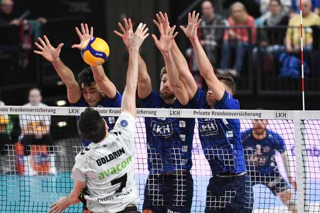 Volleyball, VBL, SVG Lüneburg - Helios Grizzlys Giesen