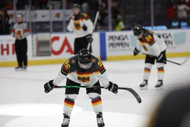Gothenburg, SWEDEN 20231231 Germany s Moritz Elias during the IIHF World Junior Championship group A ice hockey match between Canada and Germany at Scandinavium in Gothenburg, Sweden December 31, 2023 Gothenburg SWEDEN x9200x  Copyright: xAdamxIhse TTx IIHF World Junior Championship 23-24 Canada-Germany