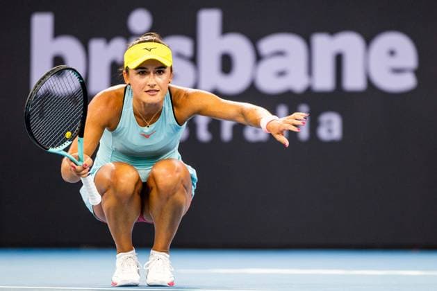 Sport Bilder des Tages SOFIA KENIN PLAYS ARINA RODIONOVA in the round of 32 at Brisbane international 2nd January 2024 Brisbane International Tennis Tournament, Day Three, Queensland Tennis Centre, Brisbane, Australia - 02 Jan 2024  Copyright: xBenxSymons Shutterstockx 14279942cy